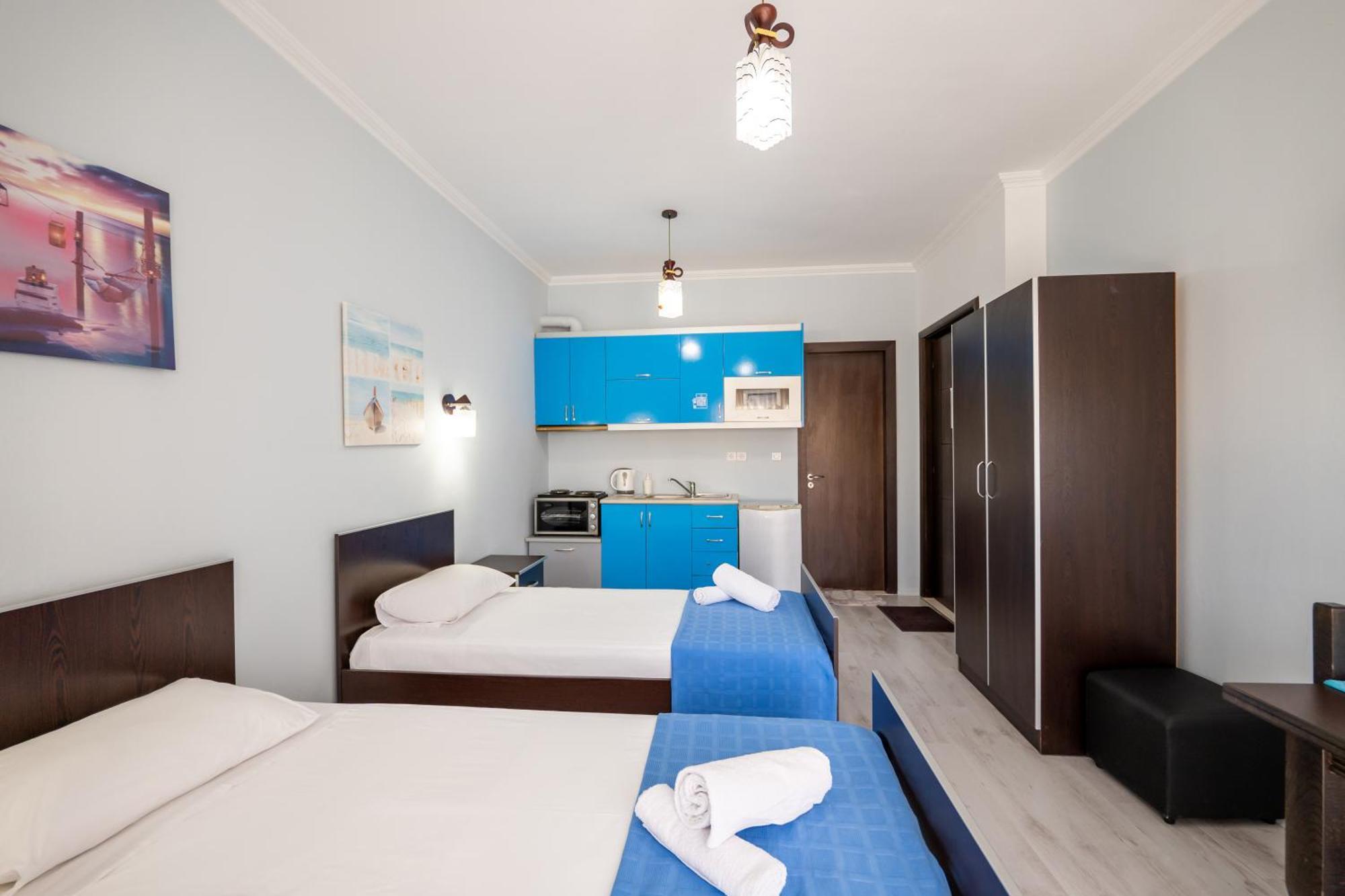 Keos Hotel Sarandë Exterior foto
